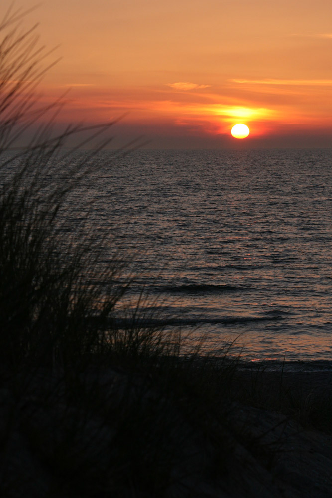 Sonneuntergang an der Ostsee