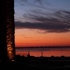 Sonneuntergang beim Hundestrand