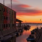 Sonneuntergang, Burano