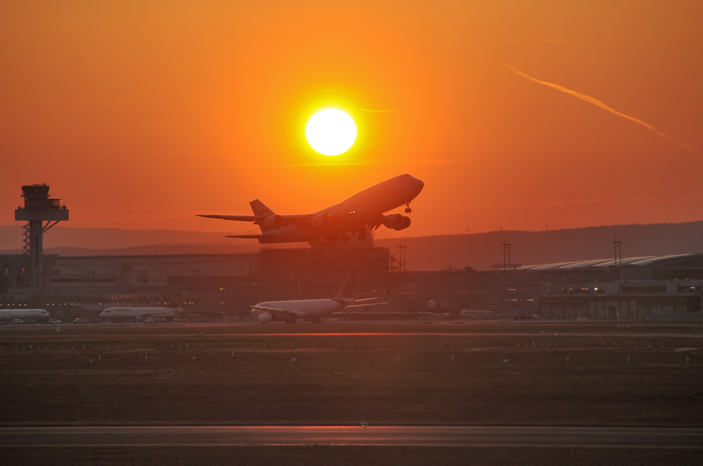 Sonneuntergang FRA 