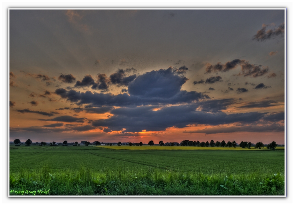 Sonneuntergang Voreifel