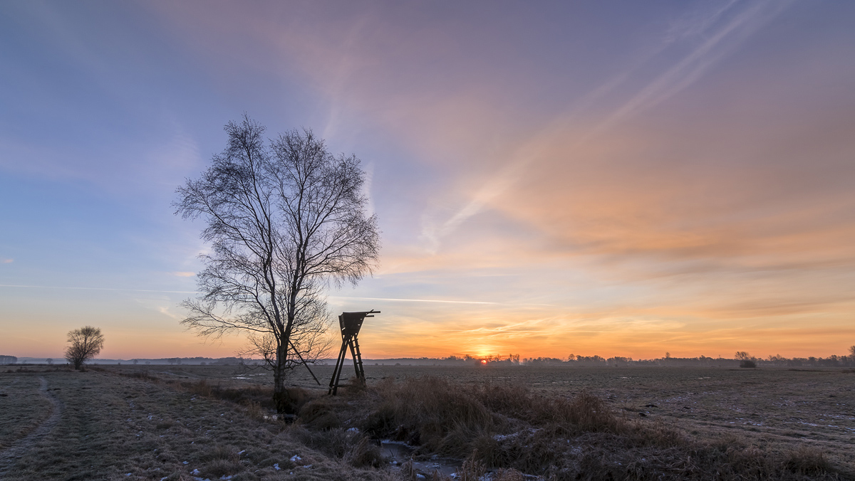 sonnige Aussicht