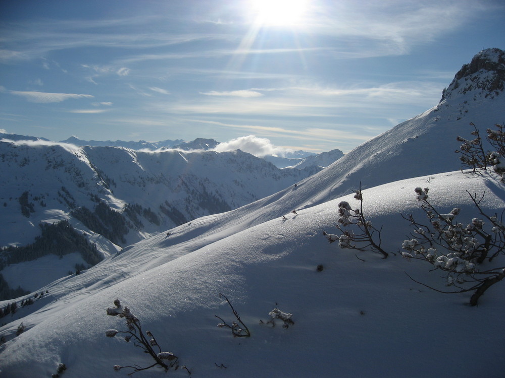 Sonnige Aussichten