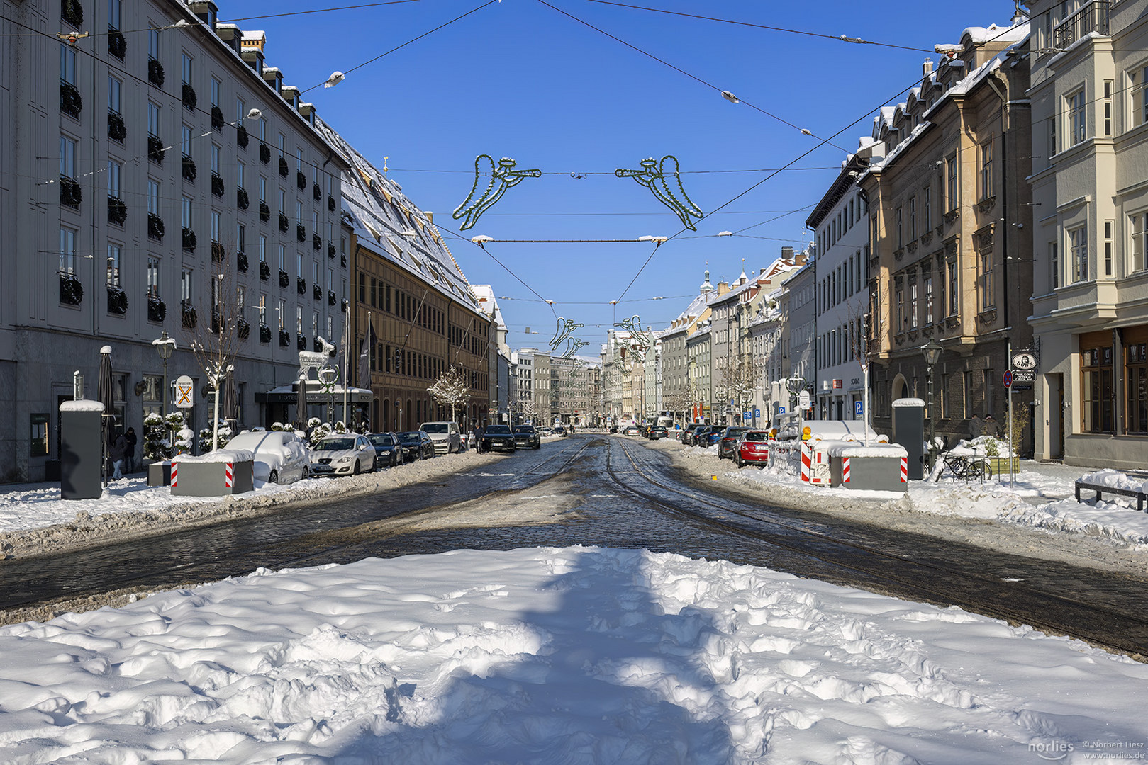 Sonnige Maximilianstraße