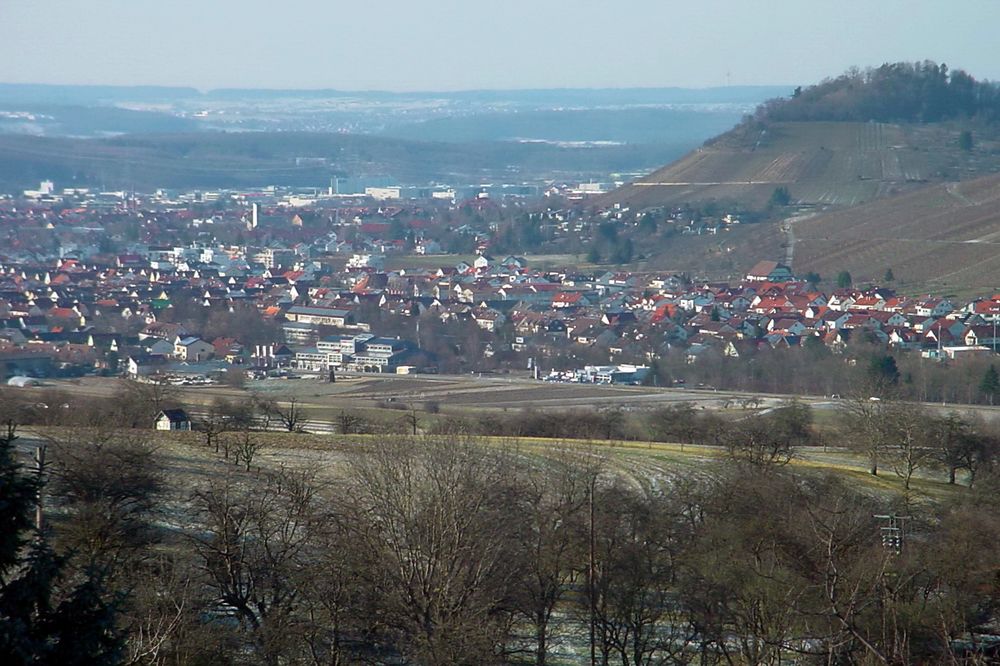 sonniger aber kalter Nachmittag