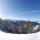 Sonniger Ausblick auf der Reiteralm