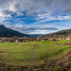 Sonniger Blick auf Bad Hindelang