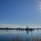 Sonniger Februartag am Baggersee