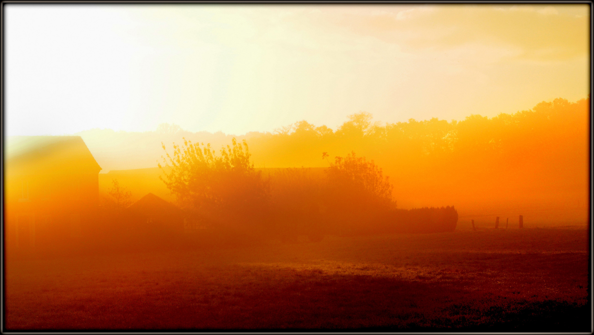 Sonniger Frühmorgen