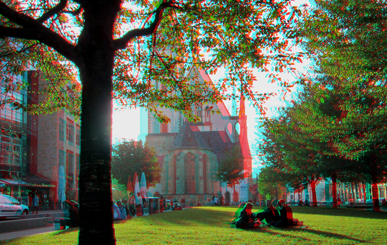 sonniger Herbst (3D-Foto)