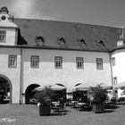 Sonniger Innenhof Schloss Heusenstamm