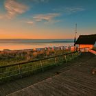 Sonniger Morgen Strand Scharbeutz 2