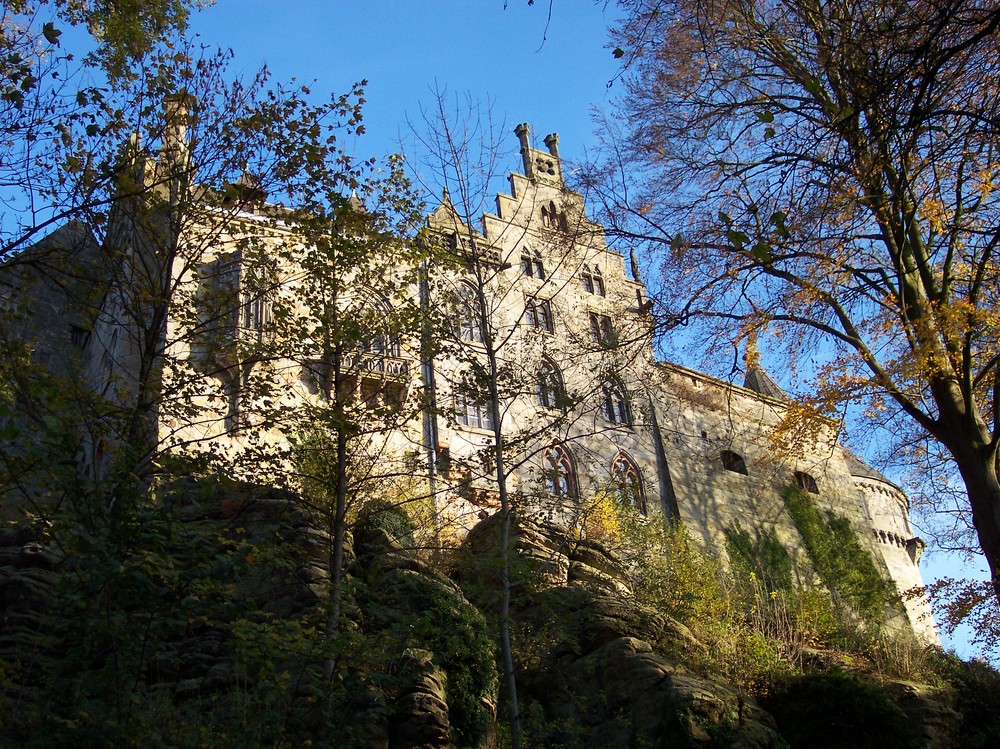 Sonniger Tag im November: Burg Bentheim