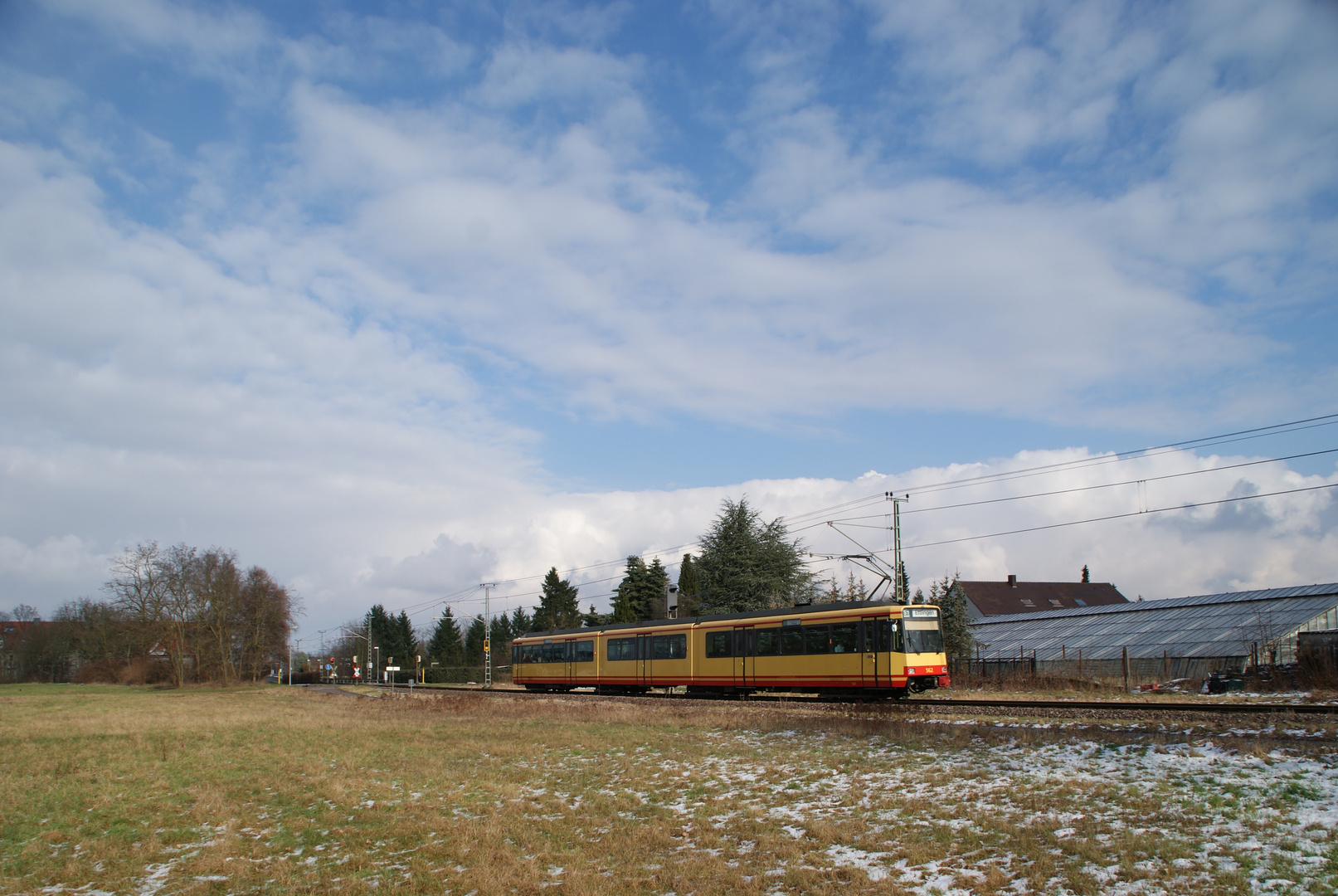 Sonniger Wintertag