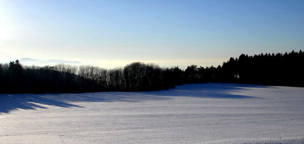 Sonniger Wintertag auf der Alb