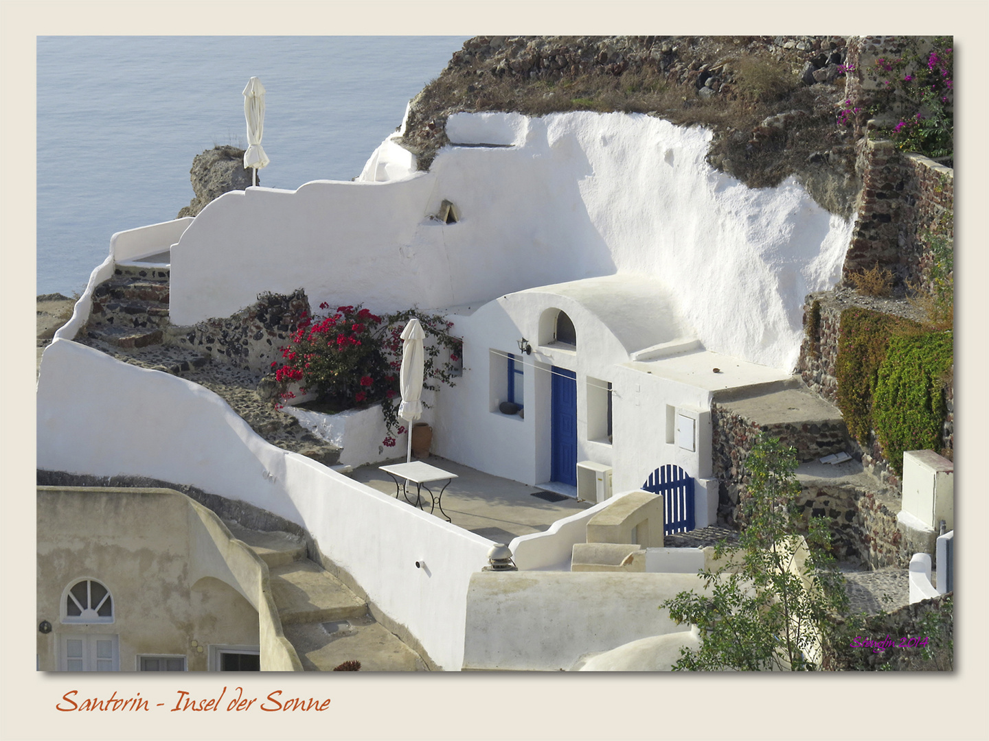 Sonniges Plätzchen in Oia