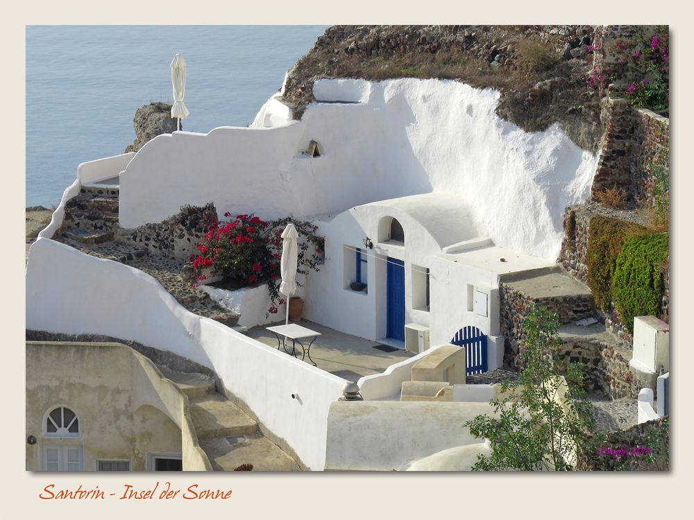 Sonniges Plätzchen in Oia