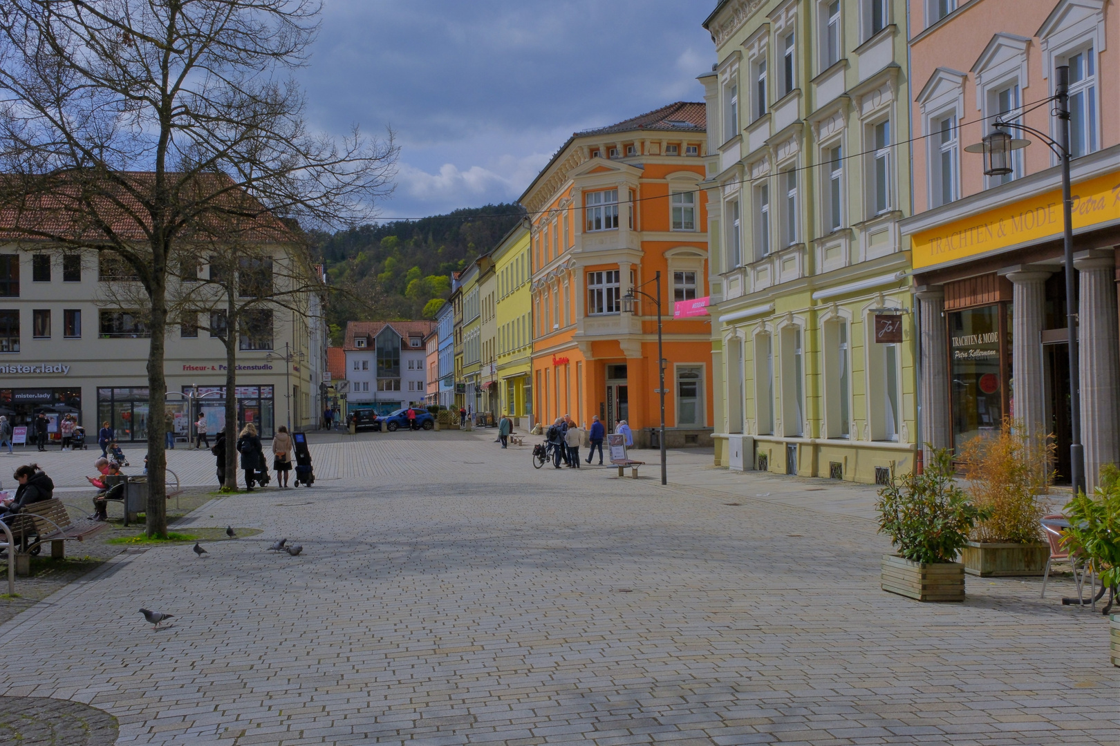 sonniges Wetter in Meiningen