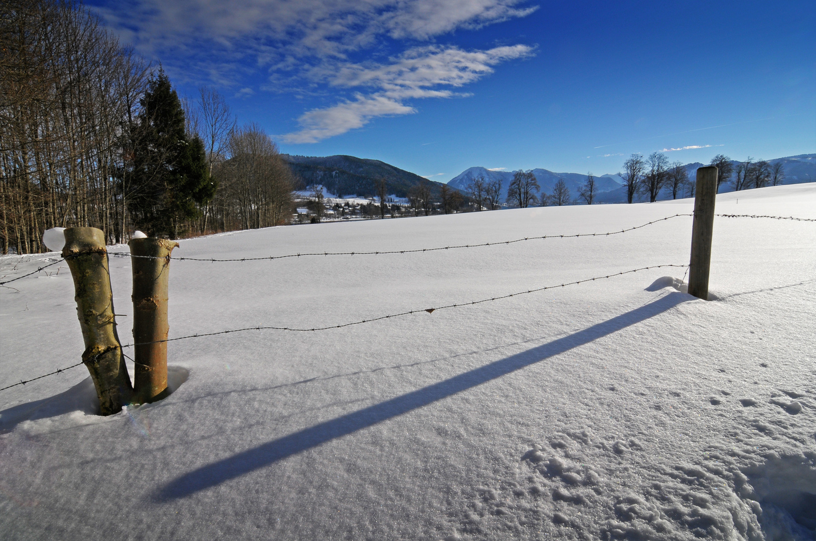 Sonniges Winterwunderland Tegernsee