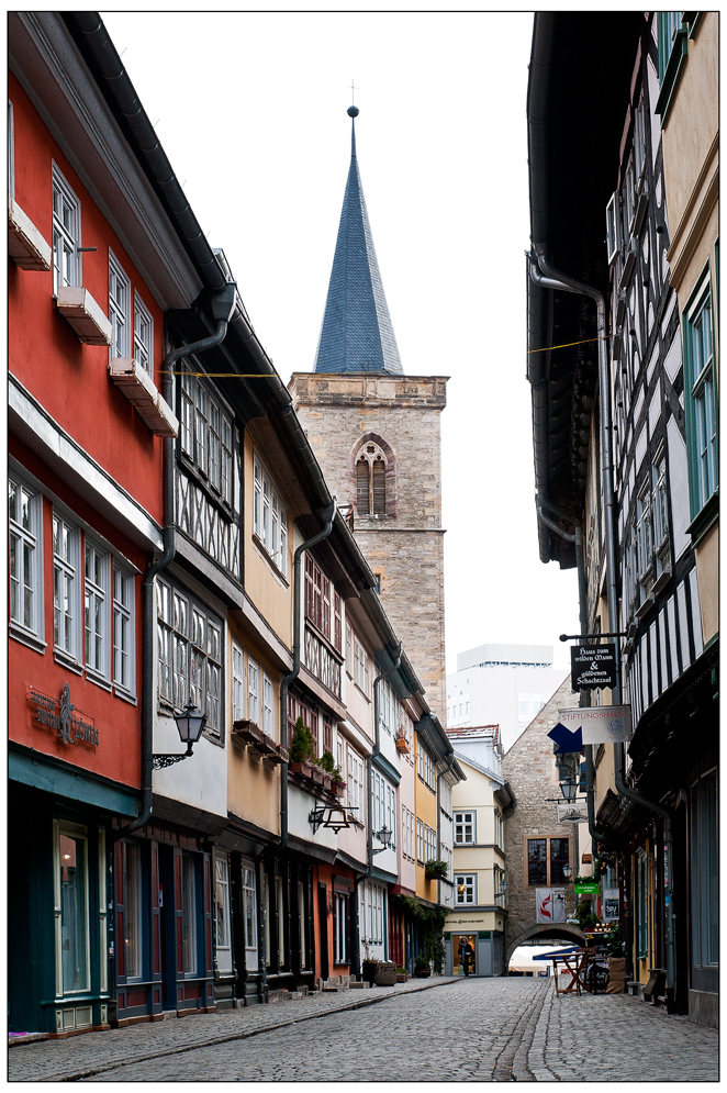 Sonntag, 09.51 Uhr in Erfurt