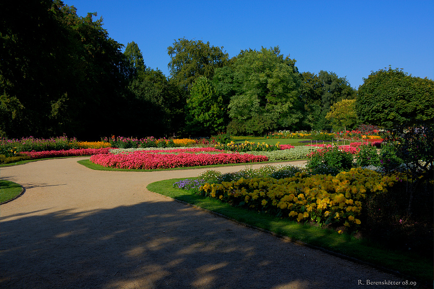 Sonntag Abend im Stadtpark