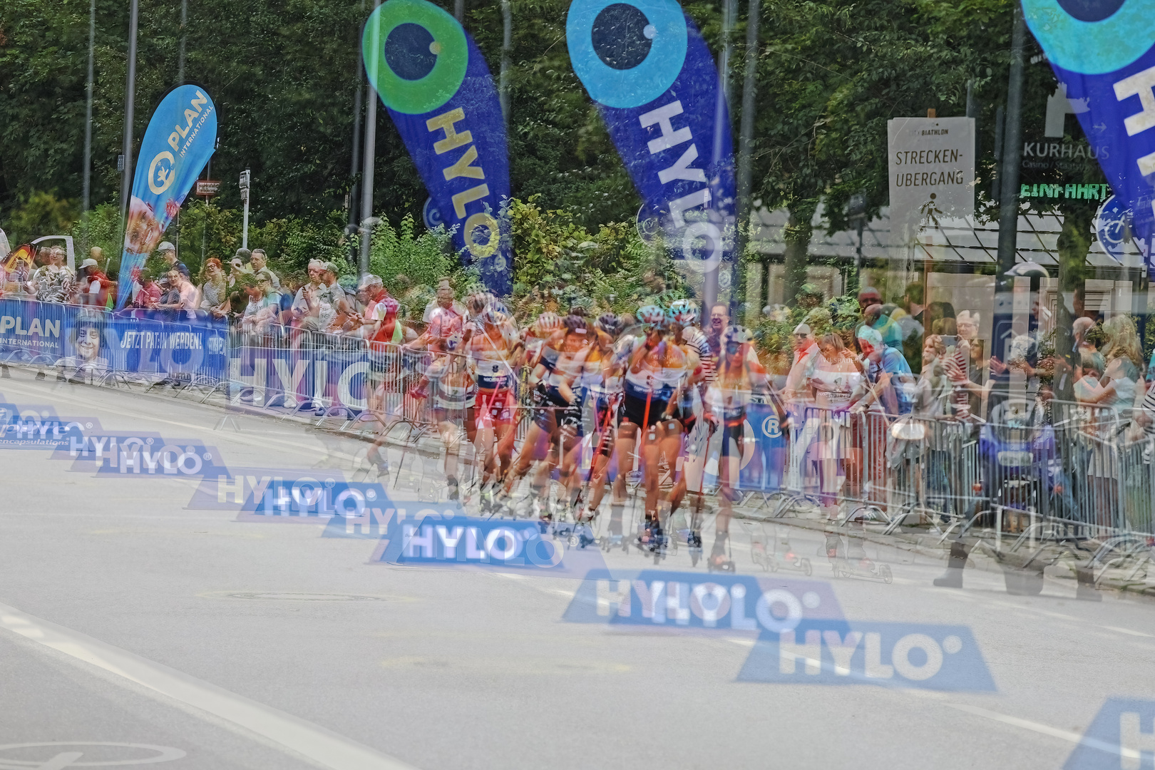 Sonntag abstrakt - City-Biathlon Wiesbaden...