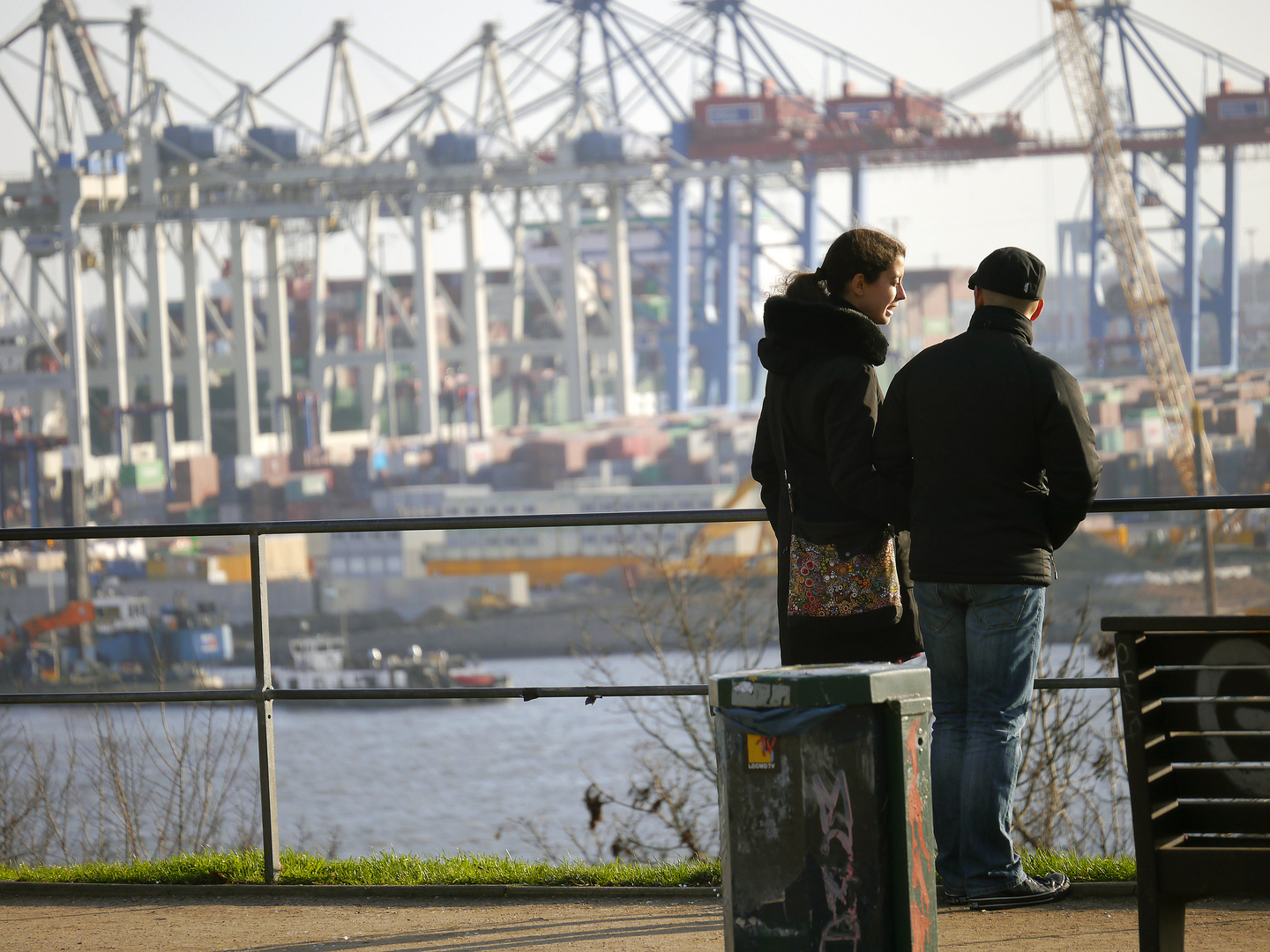 Sonntag am Hafen