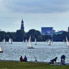 Sonntag an der Alster