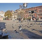 Sonntag auf dem Campo San Polo