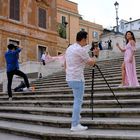 Sonntag früh in Rom, Spanische Treppe