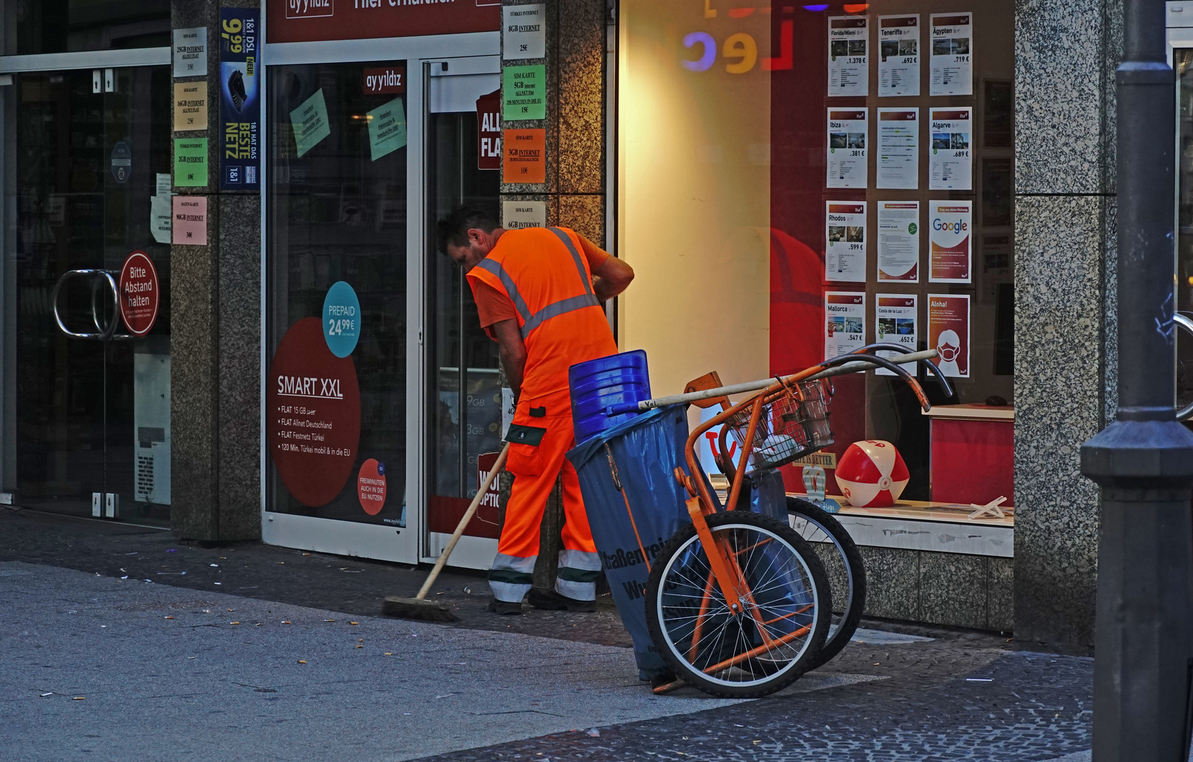 Sonntag früh um 7 Uhr