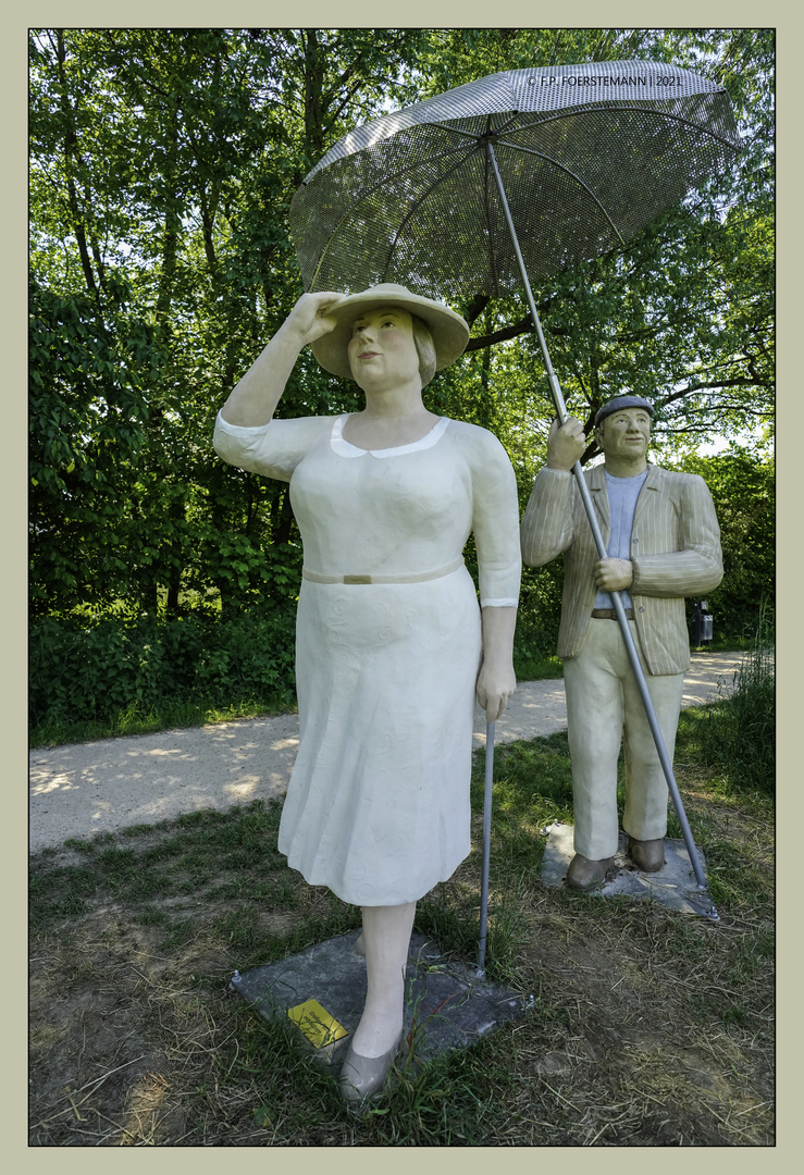 Sonntag geruhen Madame zu promenieren