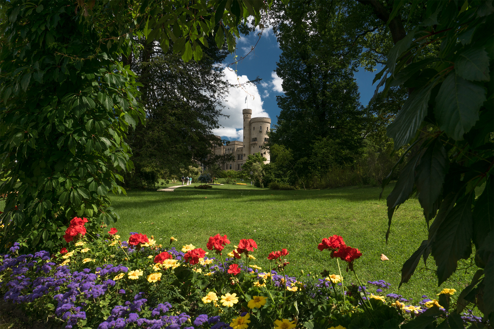 Sonntag im Park - schöner Ausblick