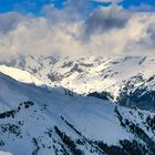 Sonntag mit Sonne -  Blick auf die Berge