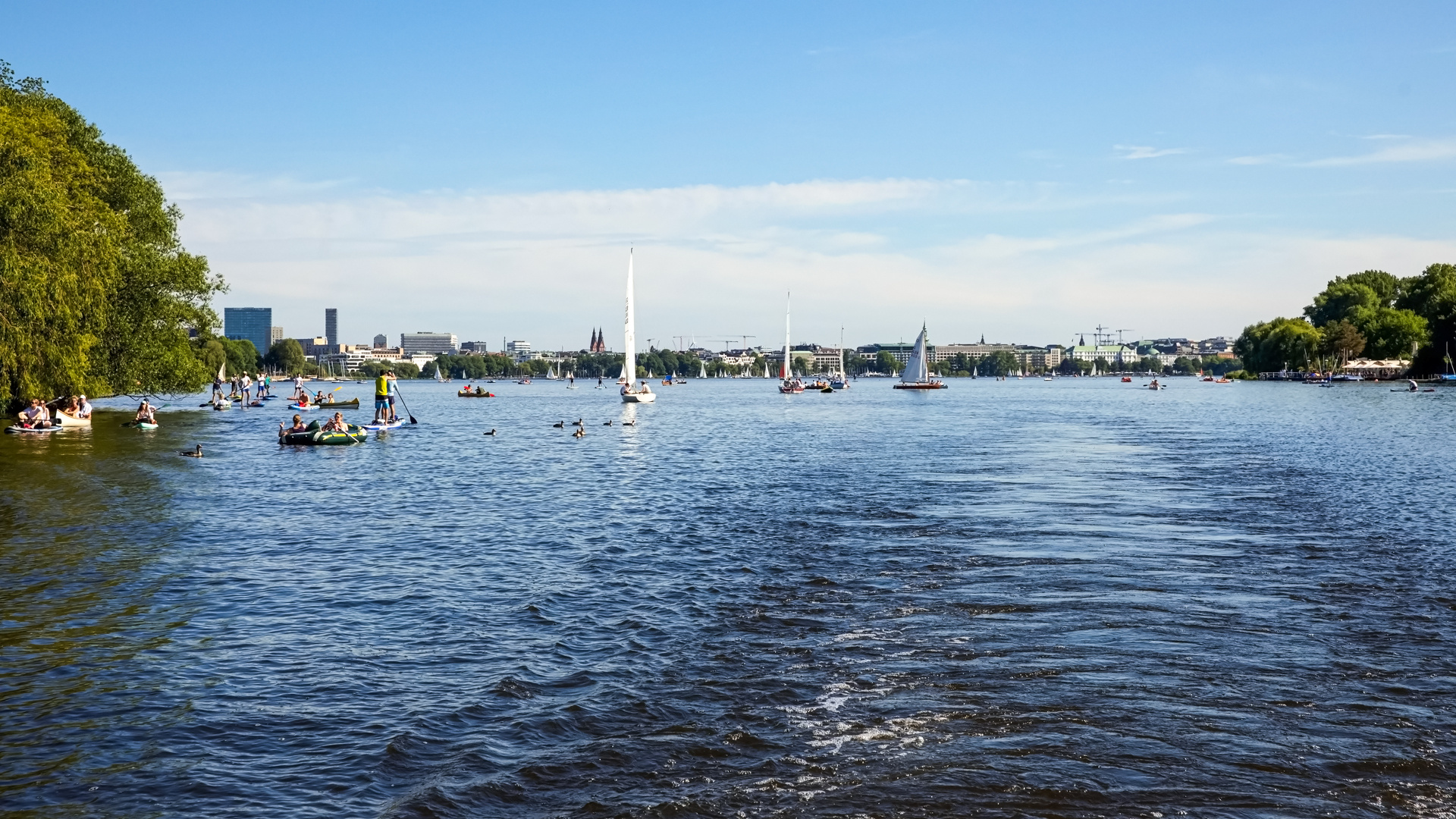 Sonntag mit Sonne - Freizeitsport