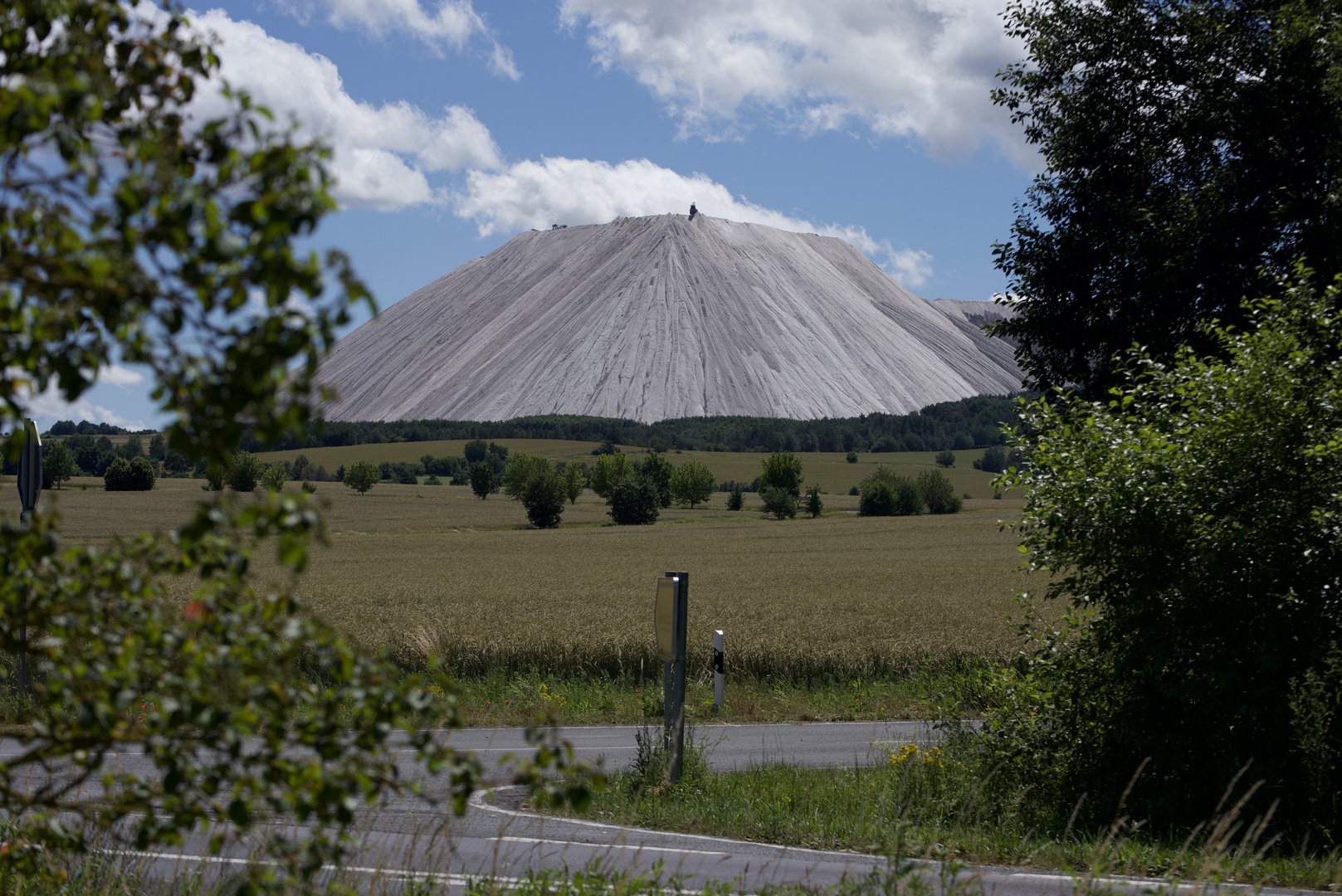 Sonntag mit Sonne    Monte kali in Thüringen 