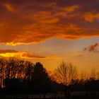 "Sonntag mit Sonne" und die Wolken leuchten weiter