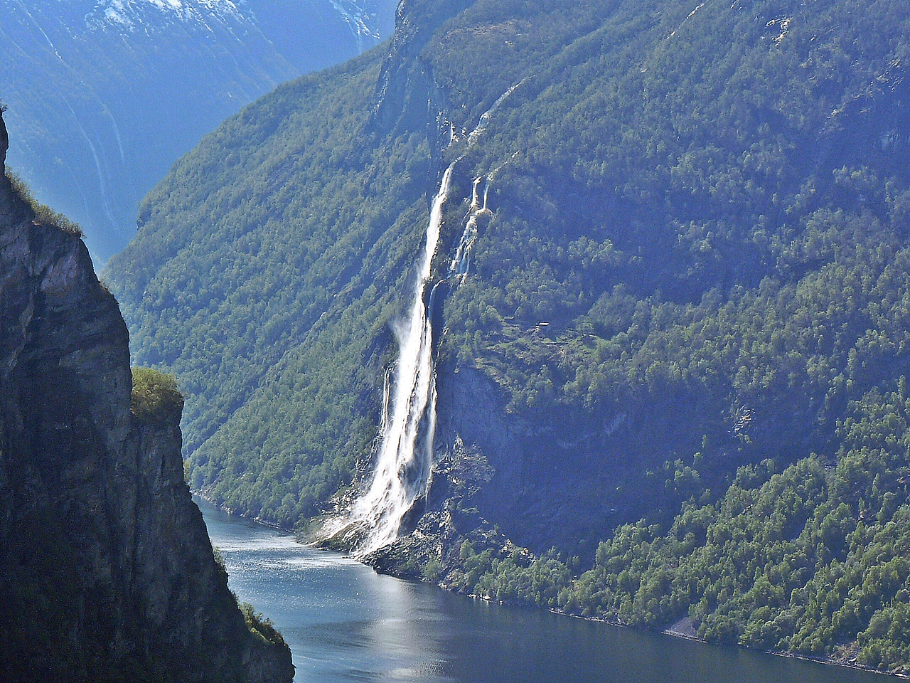 Sonntag mit Sonne....Wasserfall 