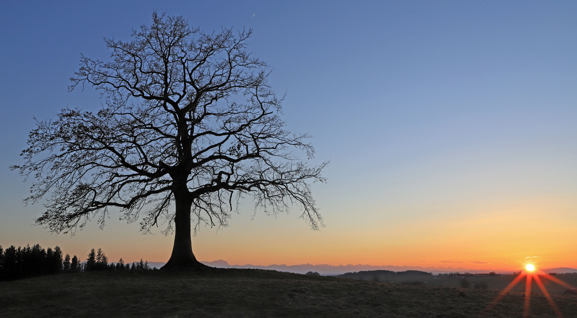 Sonntag mit untergehender Sonne :)