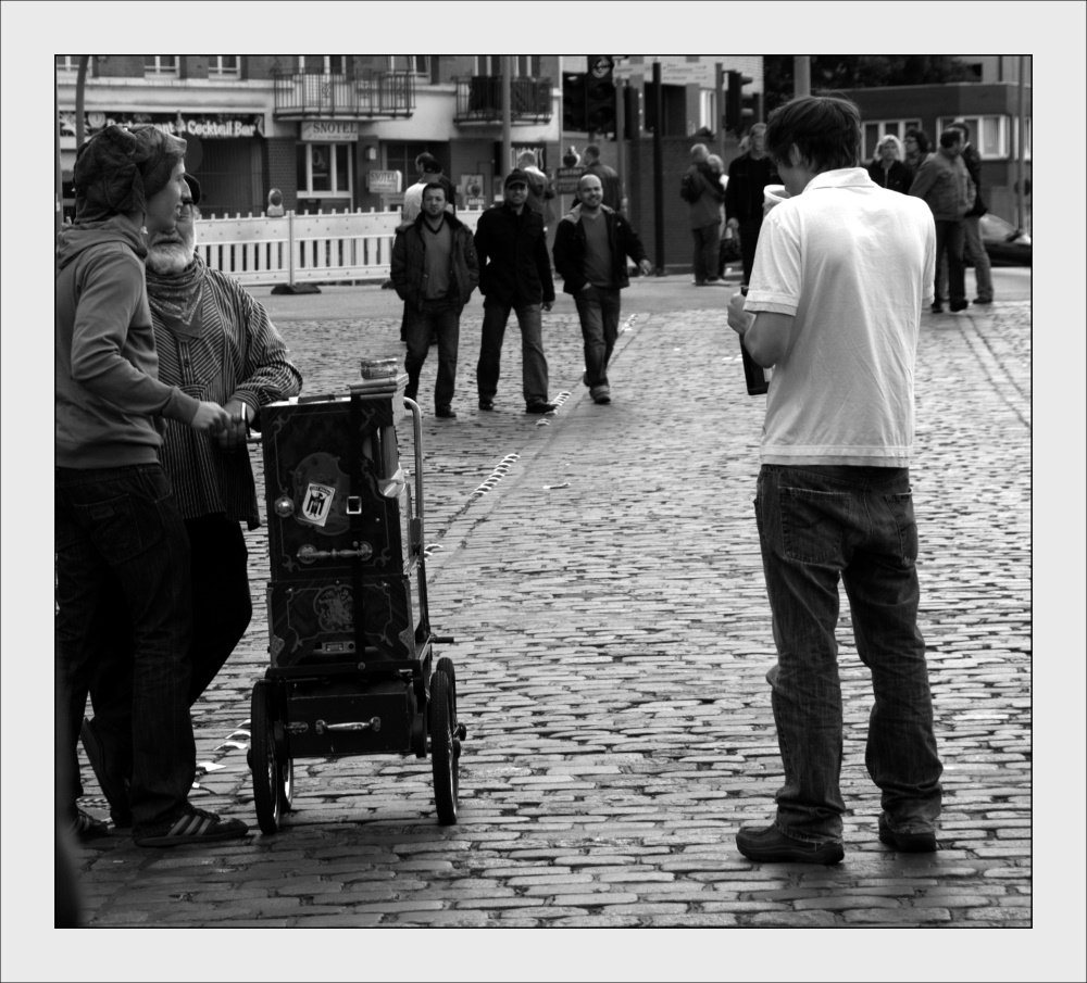 Sonntag Morgen am Fischmarkt