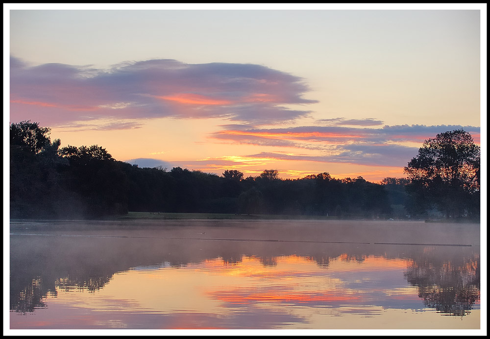 Sonntag Morgen am See