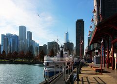 Sonntag-Morgen in Chicago