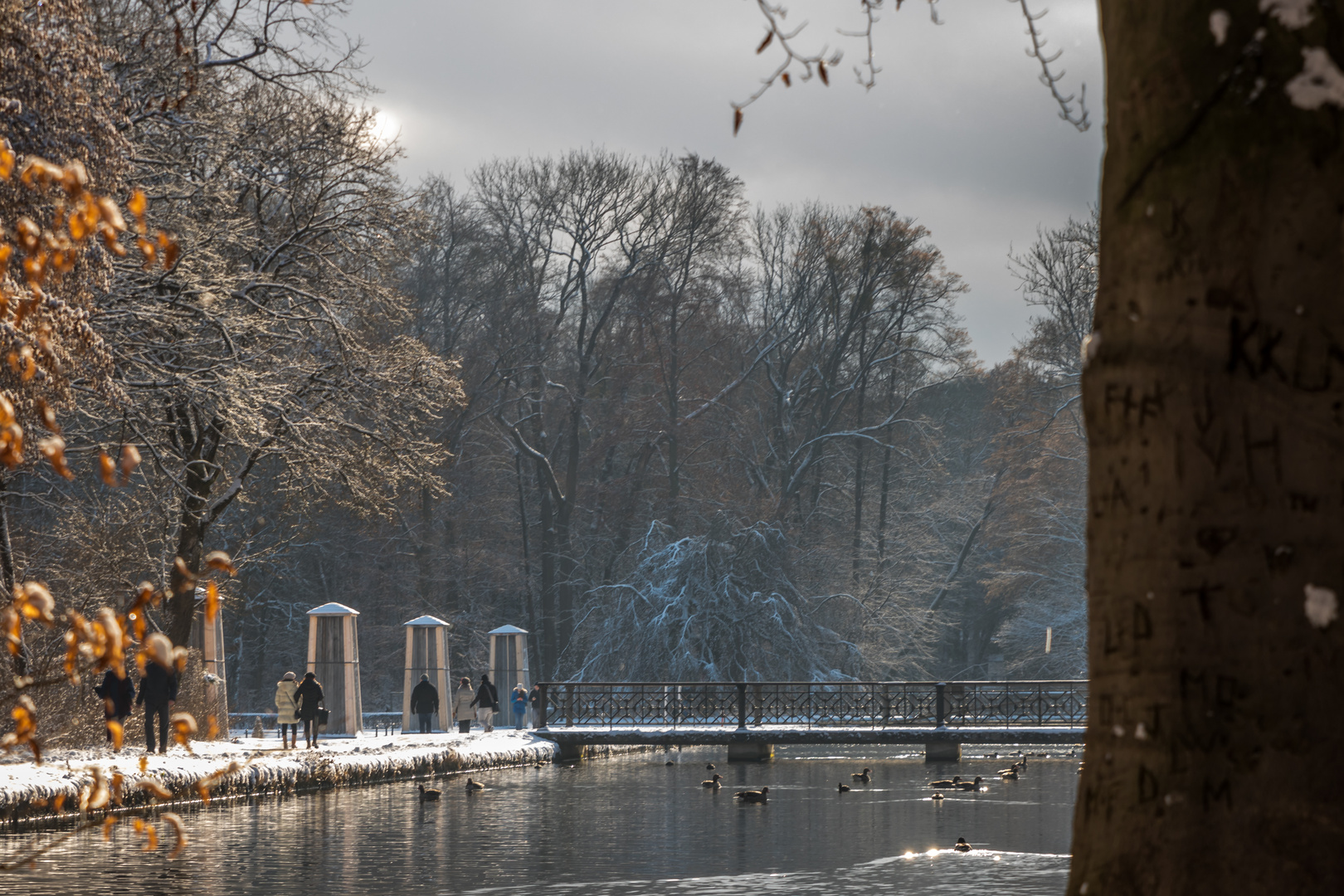 Sonntag Nachmittag im Park