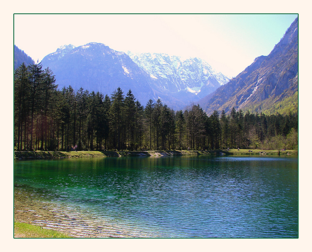 Sonntag Nachmittag im Salzburger Land