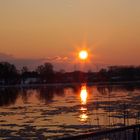 Sonntagabend an der Elbe