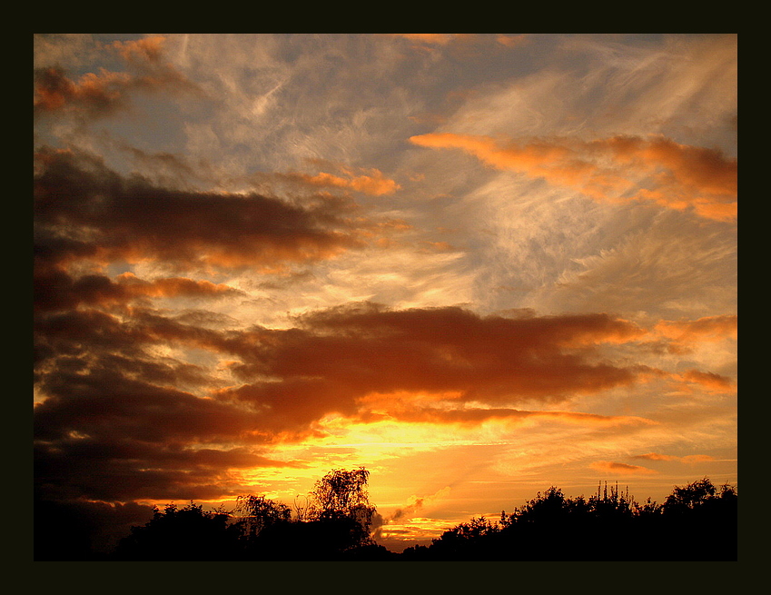 Sonntagabend im August