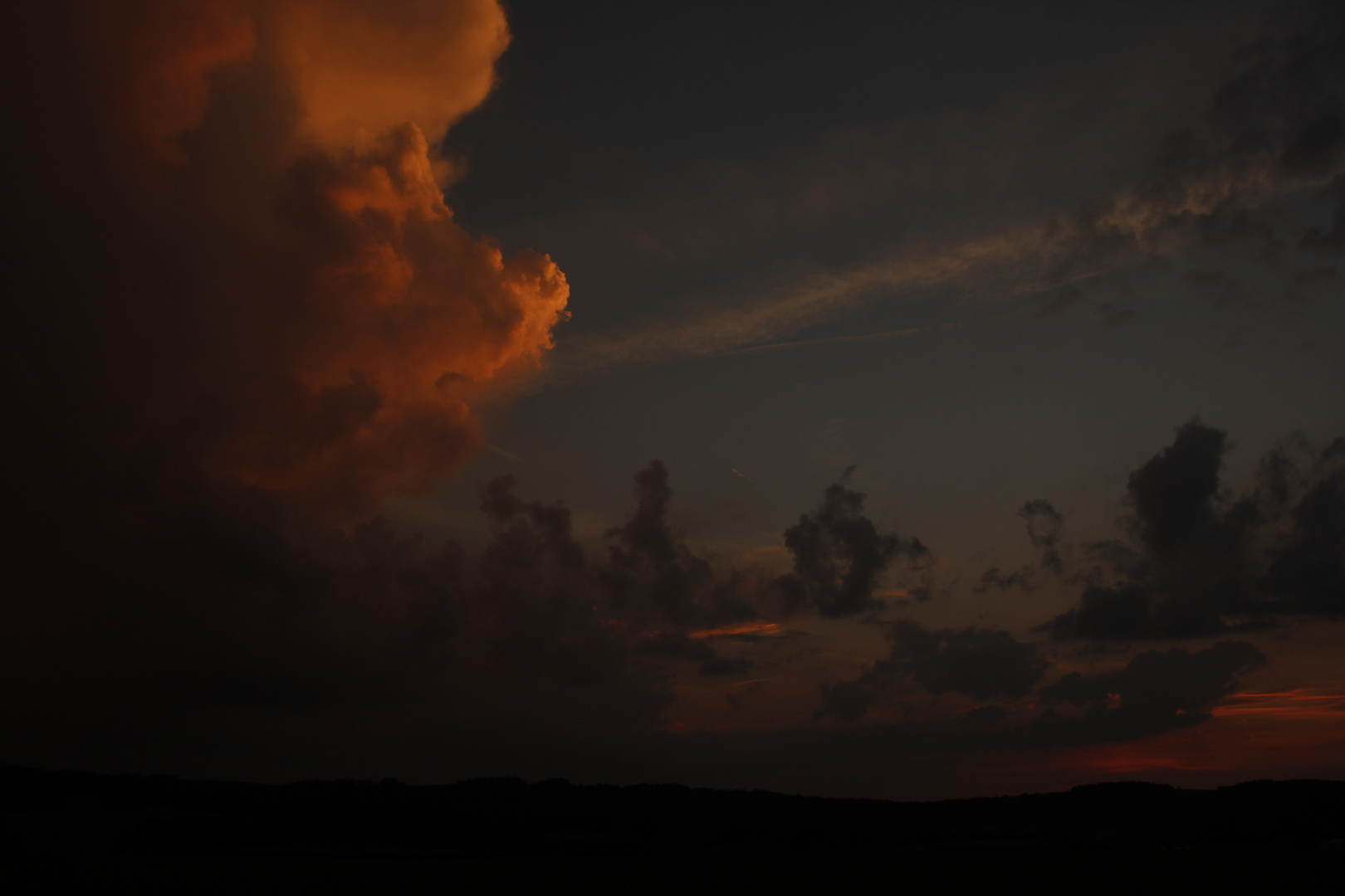 Sonntagabend vor dem Gewitter