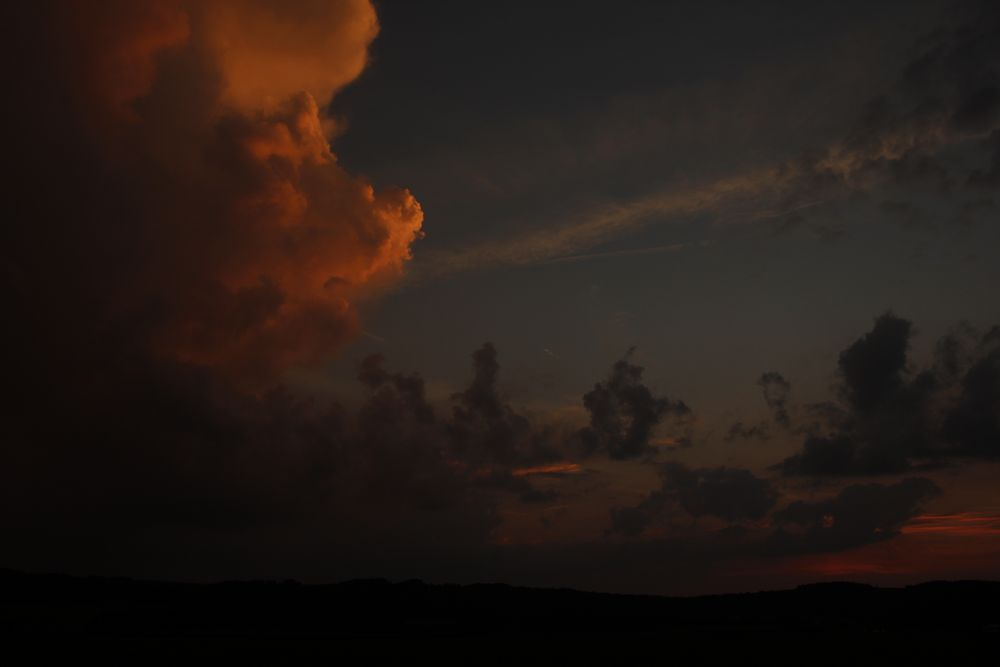 Sonntagabend vor dem Gewitter