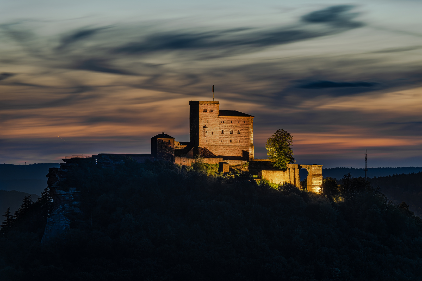 Sonntagabends im Pfälzerwald