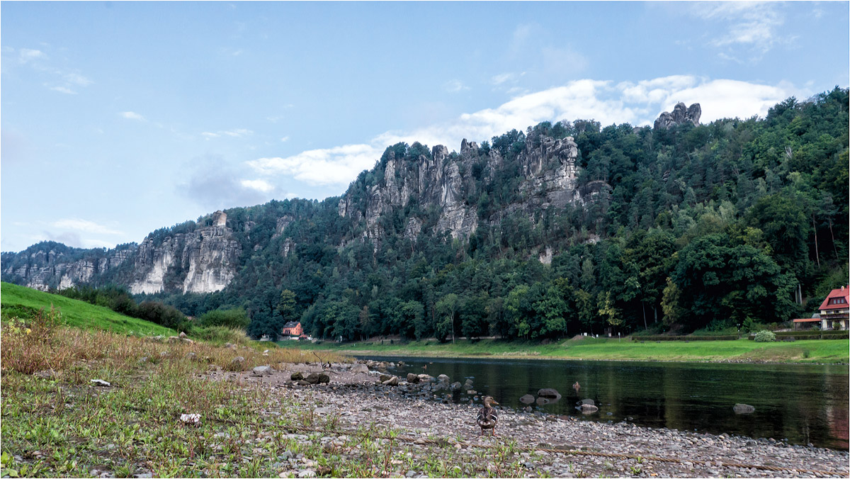 Sonntagmorgen an der Bastei